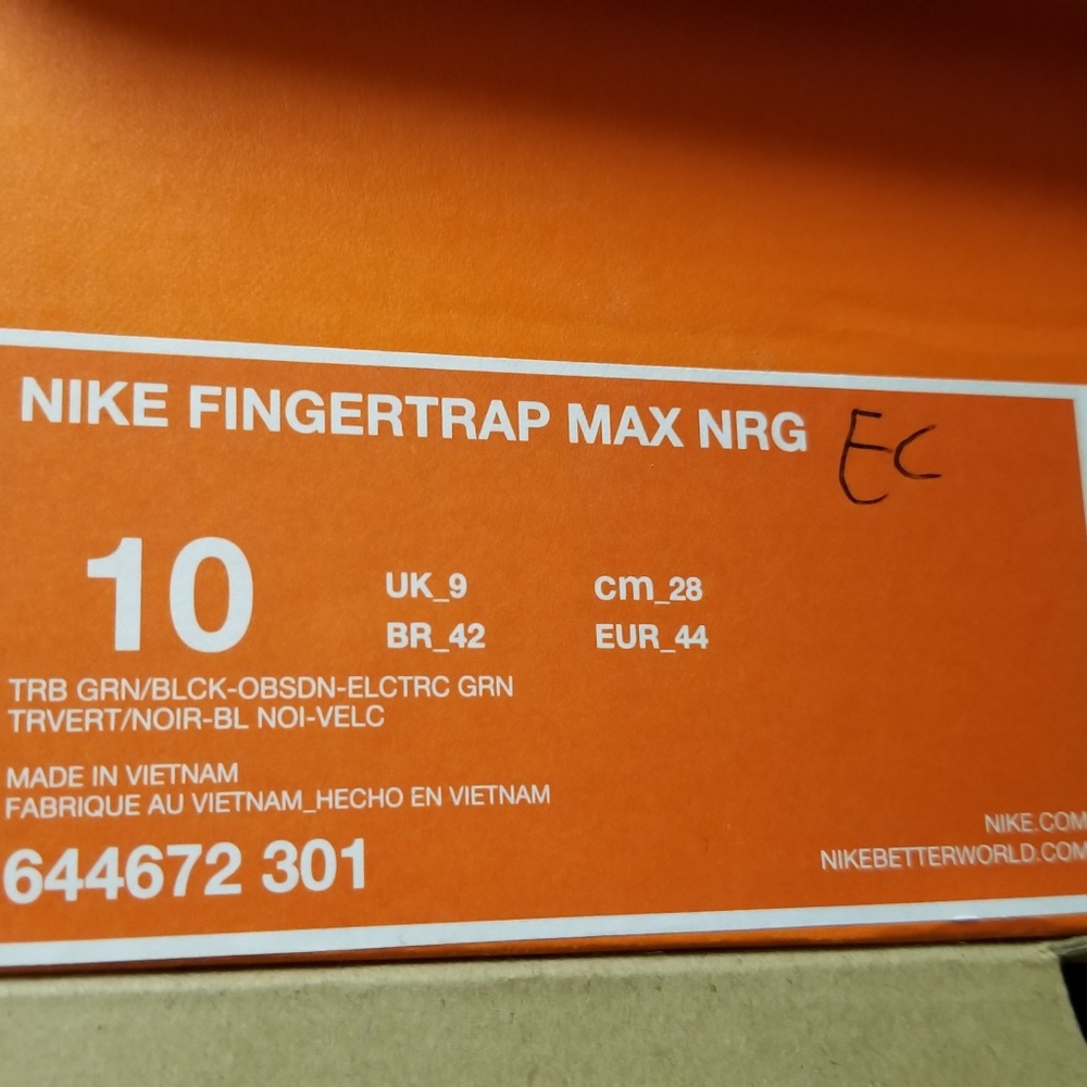 Nike air fingertrap mens 10